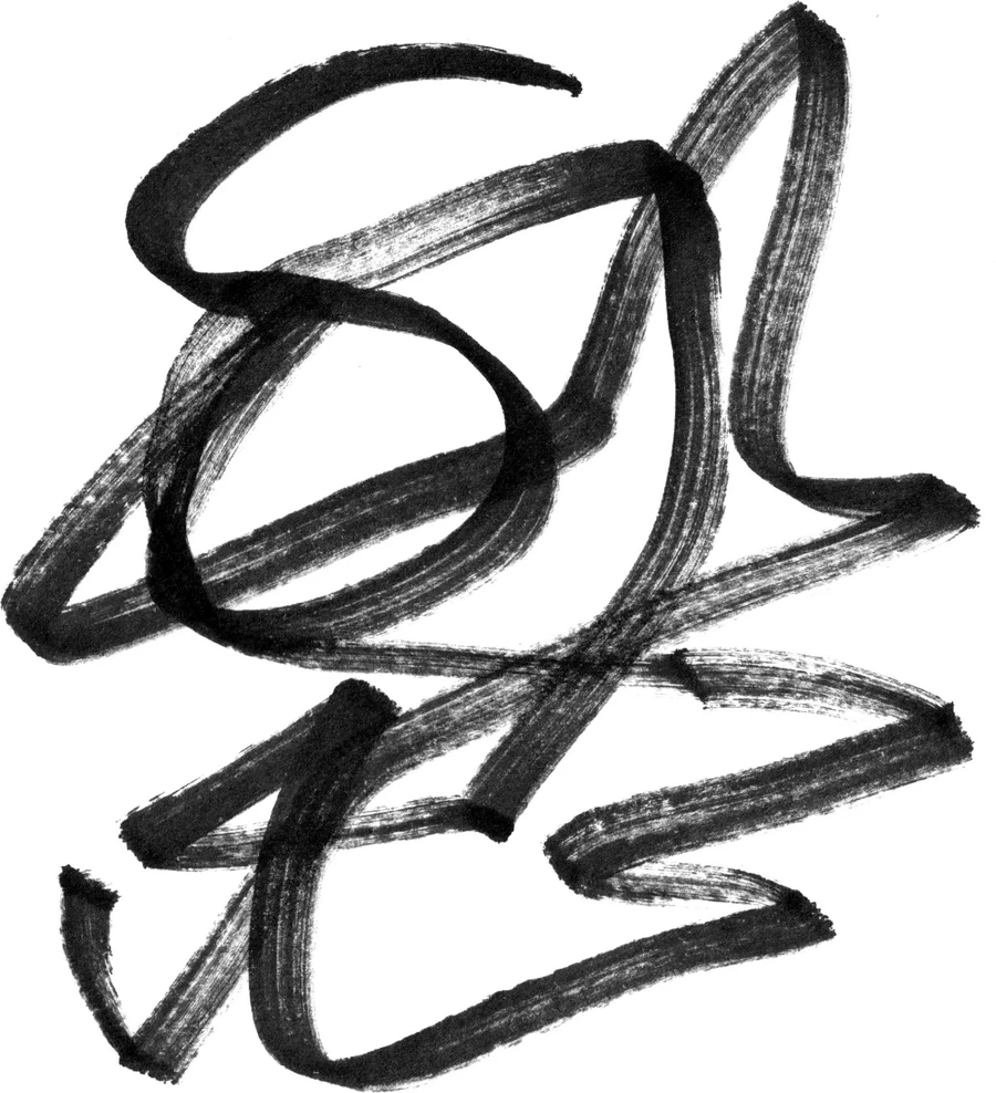 趣味手绘手写涂鸦马克笔字母箭头标记符号图形PNG免抠PS设计素材【083】